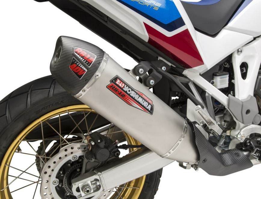 ヨシムラUSA RS-12 ステンレス カーボン スリップオン マフラー ホンダ