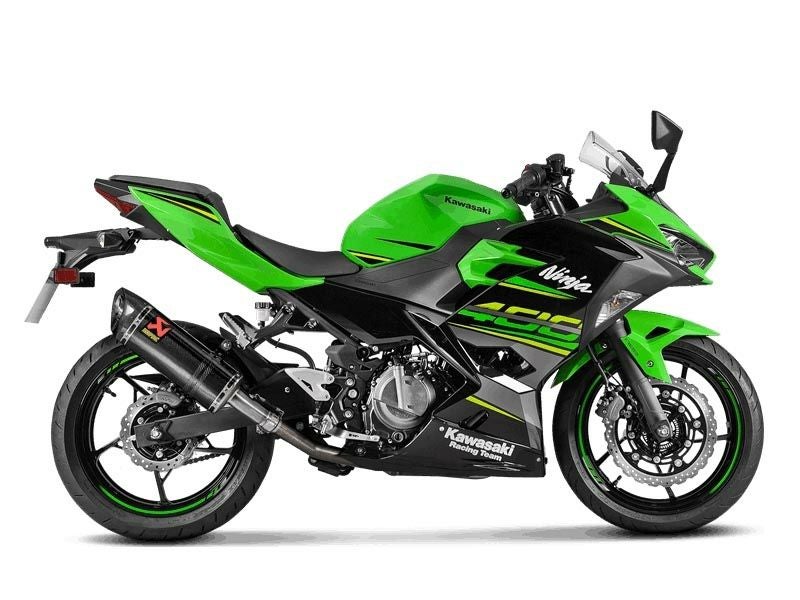 Ninja・Z250アクラポヴィッチマフラー(スリップオン) 取り付け部品付き