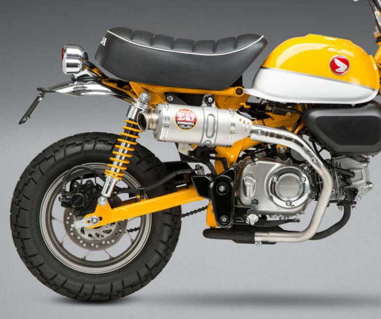 HONDA モンキー125 黄色　ヨシムラマフラー　純正マフラー　右サイドカバーあり　40万　札幌発　走狗距離2588km 中古 HONDA ホンダ モンキー125 2019年式 4187km 2019年モデル