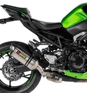akiZ900（2021モデル）用AKRAPOVICチタンサイレンサ Akrapovic S-K9SO11-HZC Carbon Slip-on Exhaust Muffler Z900 Z 900 25