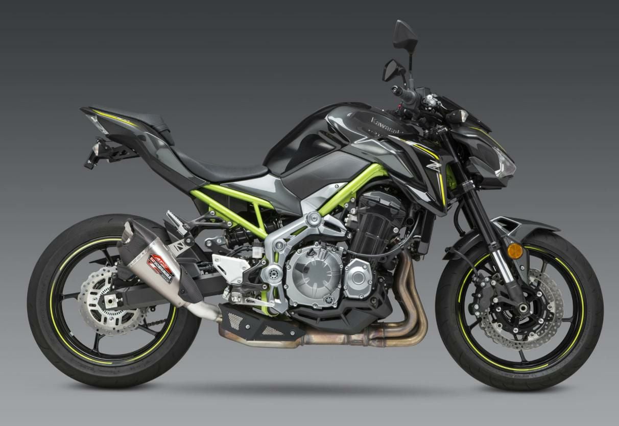 ヨシムラUSA AT2 スリップオン ステンレス マフラー カワサキ Z900