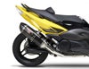 ヨシムラUSA R-77 カーボン/ステンレス フルエキゾースト マフラー ヤマハ TMAX 500-01