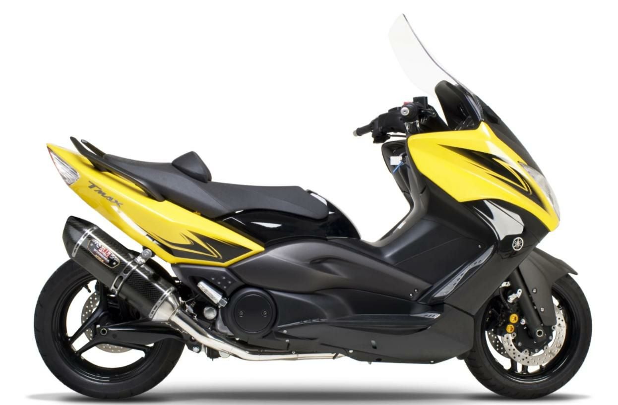 金額相談可　T-MAX 3型　✨低走行✨　USヨシムラ ヨシムラUSA R-77 カーボン/ステンレス フルエキゾースト マフラー