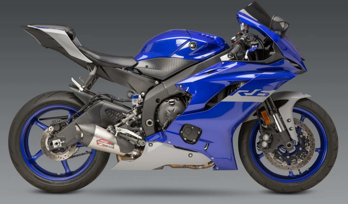 YZF-R6　BN6　YOSHIMURA ALPHA スリップオンマフラー ヨシムラUSA AT2 スリップオン ステンレス マフラー ヤマハ YZF-R6