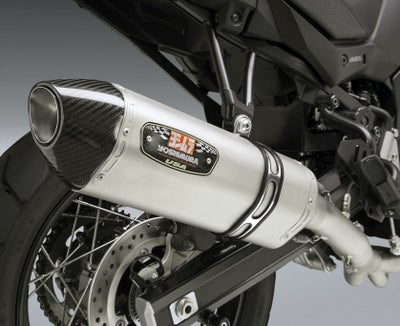 ヨシムラUSA R-77 ステンレス/カーボン スリップオン 3/4 マフラー 