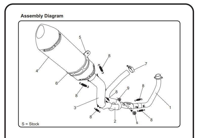 ヨシムラUSA R-77 ステンレス/カーボン スリップオン 3/4 マフラー スズキ V-Strom 650-03