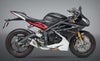 ヨシムラUSA アルファ ストリート ALPHA T ステンレス スリップオン マフラー トライアンフ Triumph DAYTONA 675-02