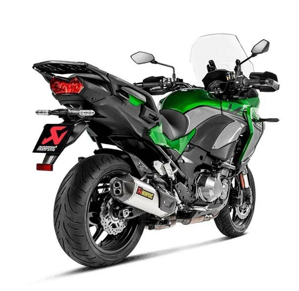 値下げしましたカワサキ　ベルシス1000 　アクラボビッチ　スリップオン Akrapovic (アクラポヴィッチ)チタン・スリップオン・マフラー