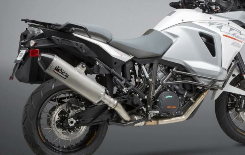 ヨシムラUSA RS-4 ステンレス スリップオン マフラー KTM Adventure