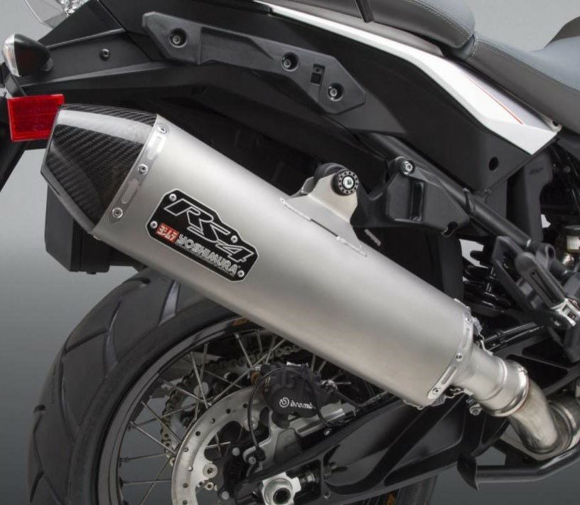 ヨシムラUSA RS-4 ステンレス スリップオン マフラー KTM Adventure