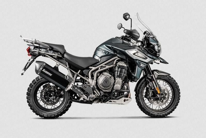 Akrapovic (アクラポヴィッチ) スリップオンマフラー・チタン・ECE規格・タイガー・18-20-02