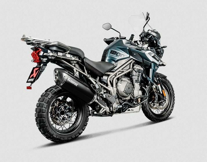 Akrapovic (アクラポヴィッチ) スリップオンマフラー・チタン・ECE規格・タイガー・18-20-03