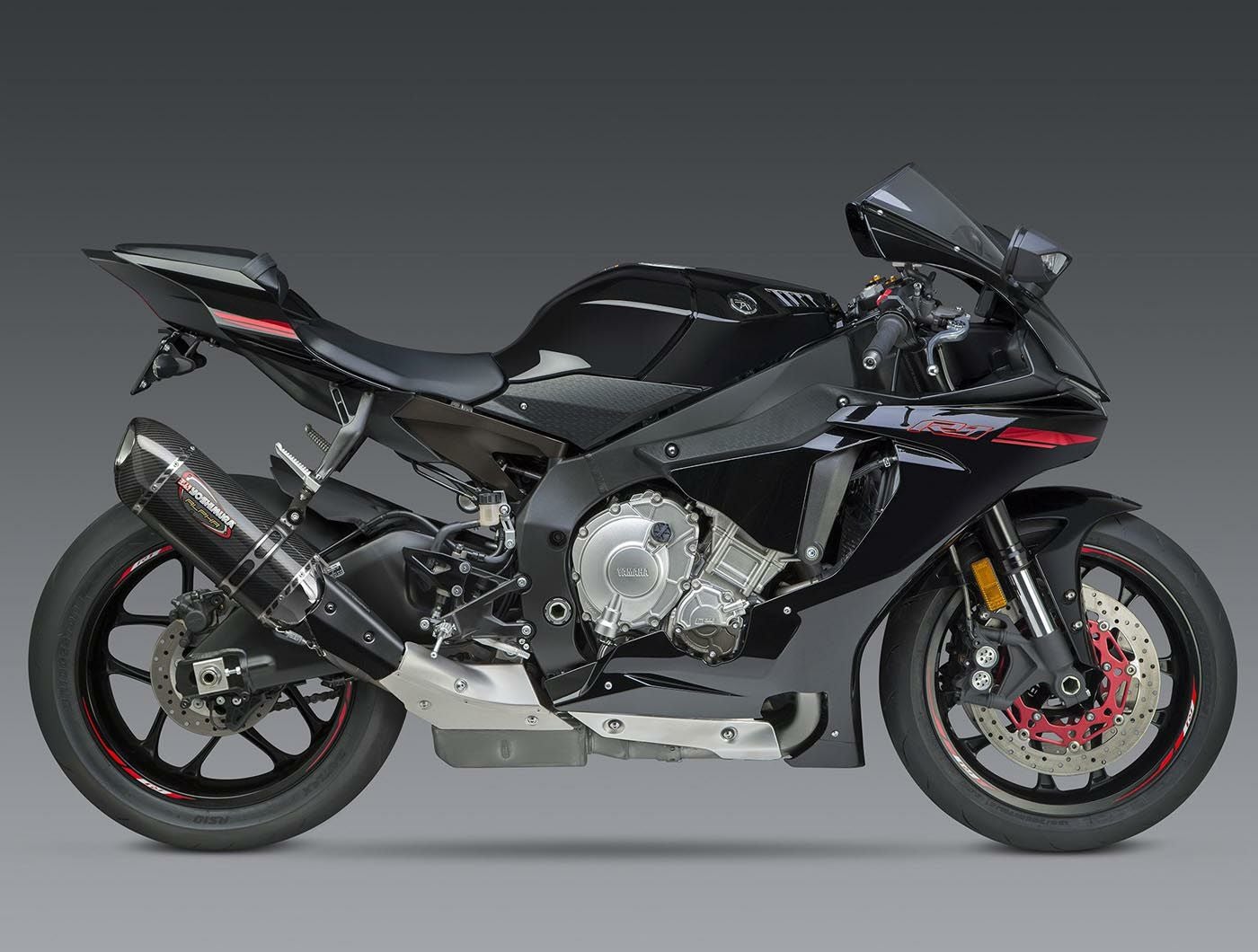 ヨシムラUSA Alphaシリーズ カーボン・マフラー ヤマハ YZF-R1 2015