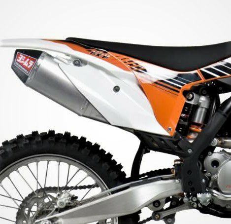 ヨシムラUSA RS-4 ステンレス/アルミ スリップオン マフラー KTM 500