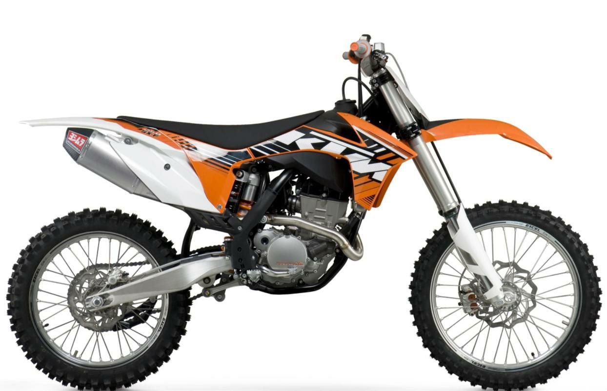 ヨシムラUSA RS-4 ステンレス/アルミ スリップオン マフラー KTM 500