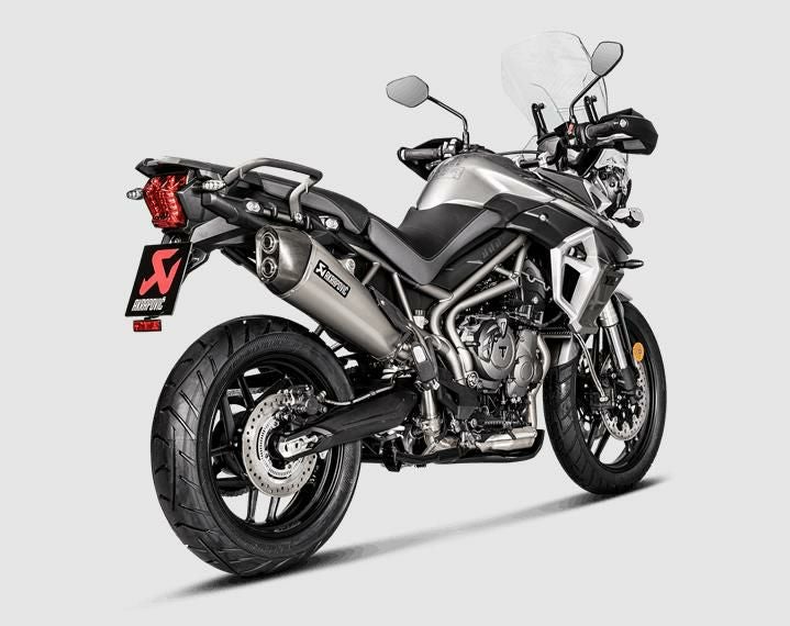 Akrapovic (アクラポヴィッチ) スリップオンマフラー・ECE規格・チタン・タイガー800・18-20-03