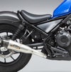 【SALE】ヨシムラUSA R-34 スリップオン ステンレス マフラー HONDAレブル500-01