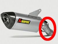 Akrapovic (アクラポヴィッチ) リンクパイプ・チタン・ハイパーモタード・13-18-01