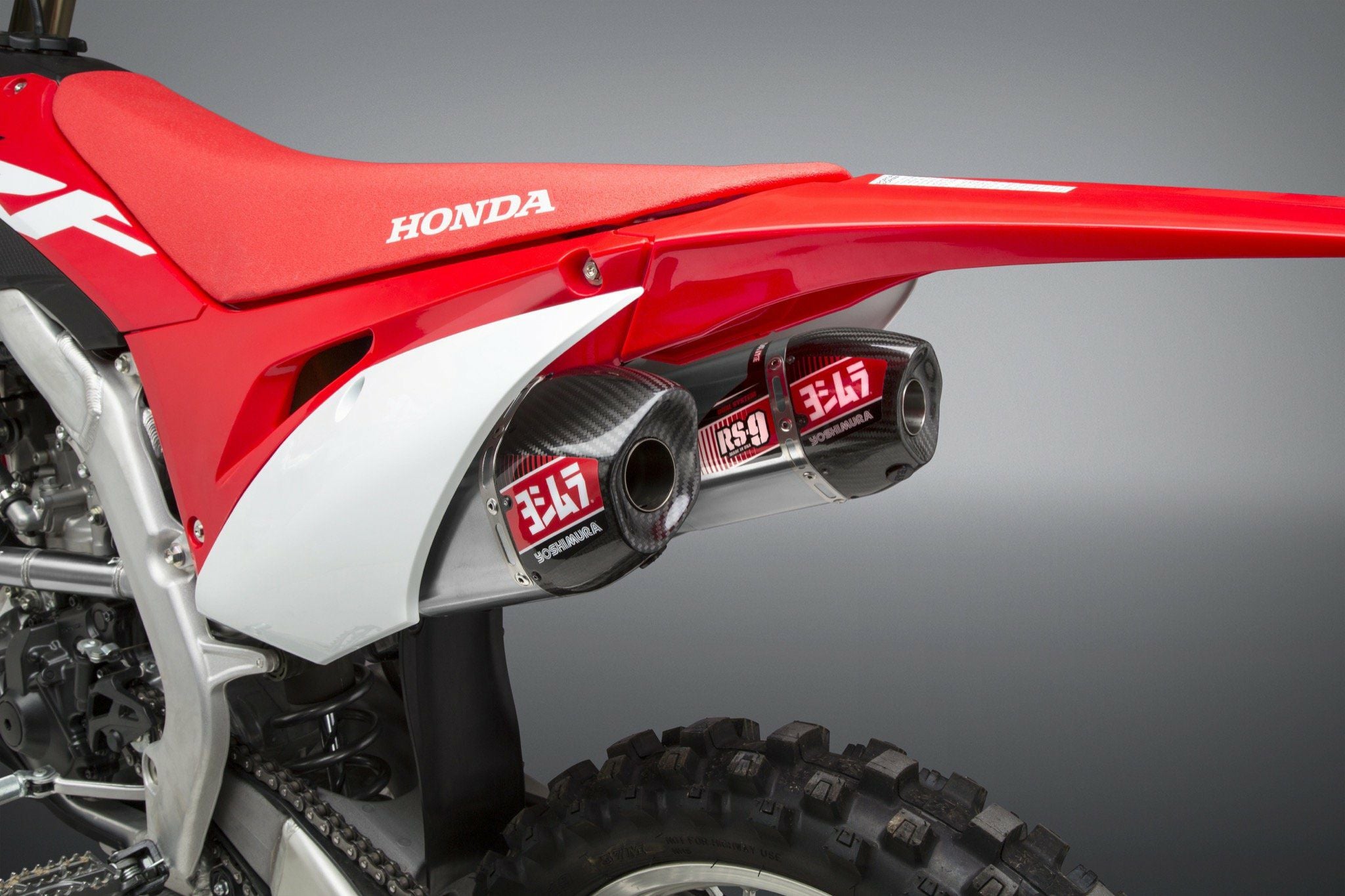 ホンダ CRF250R/RX RS-9T デュアル ステンレス フルエキゾースト