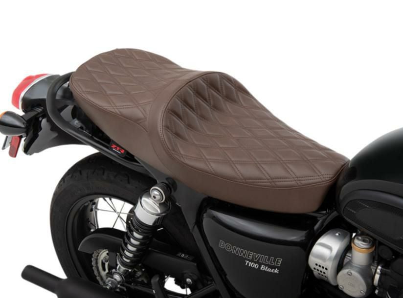 Z1R ローシート ダブルダイヤモンドステッチ ブラウン 空冷