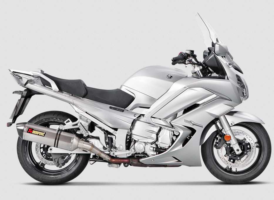 Yamaha FJR1300 (13-20) スリップオンマフラー（チタン） AKRAPOVIC_4