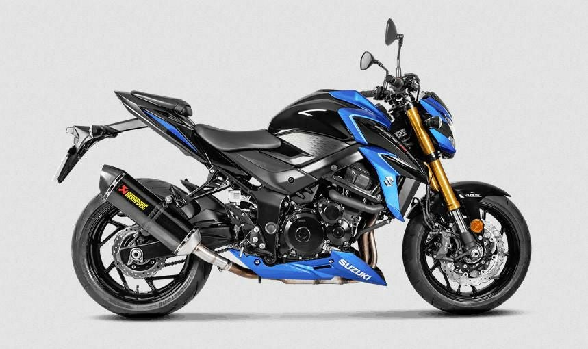 逆車フルパワー　スズキ　GSX-R750 K1 アクラポヴィッチマフラー　神戸市配送無料 AKRAPOVIC（アクラポビッチ） 送料無料 GSX-R600 GSX-R750 スリップ