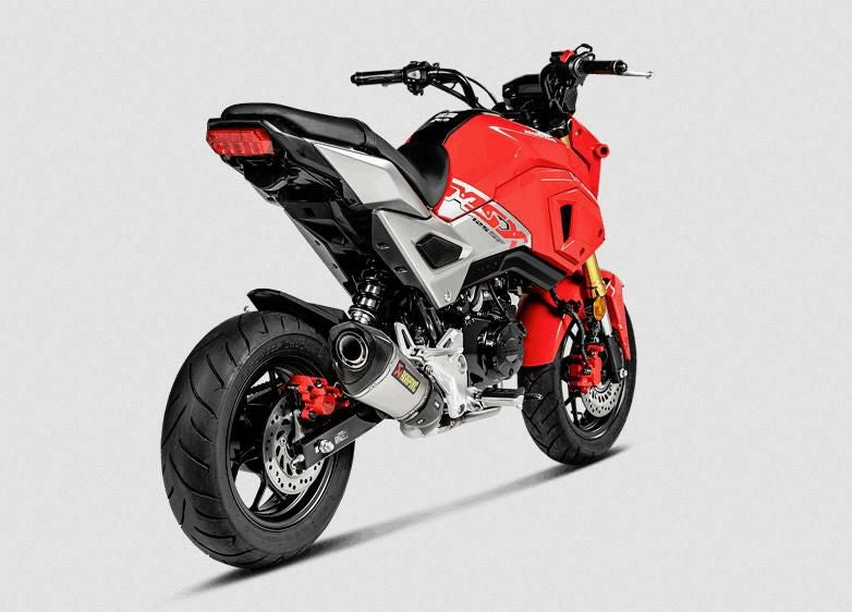 Akrapovic (アクラポヴィッチ) スリップオンマフラー・チタン・グロム