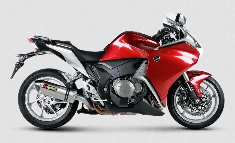 VFR1200F◆◇アクラボビッチスリップオンマフラー Akrapovic (アクラポヴィッチ) スリップオンマフラー・EC規格・チタン