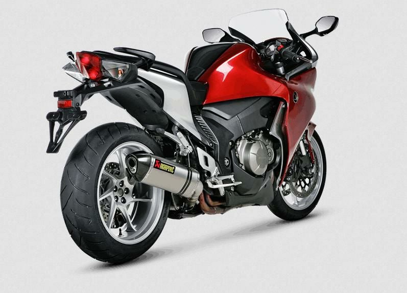 VFR1200F◆◇アクラボビッチスリップオンマフラー Akrapovic (アクラポヴィッチ) スリップオンマフラー・EC規格・チタン