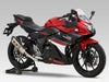 YOSHIMURA(ヨシムラ) スリップオンマフラー・R-77S・サイクロン・EXPORT SPEC・政府認証・GSX-250R・17-・カーボンエンド/チタンブルー-03