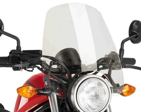 レブル,CL スクリーン カスタムII クリア Puig | バイクカスタムパーツ