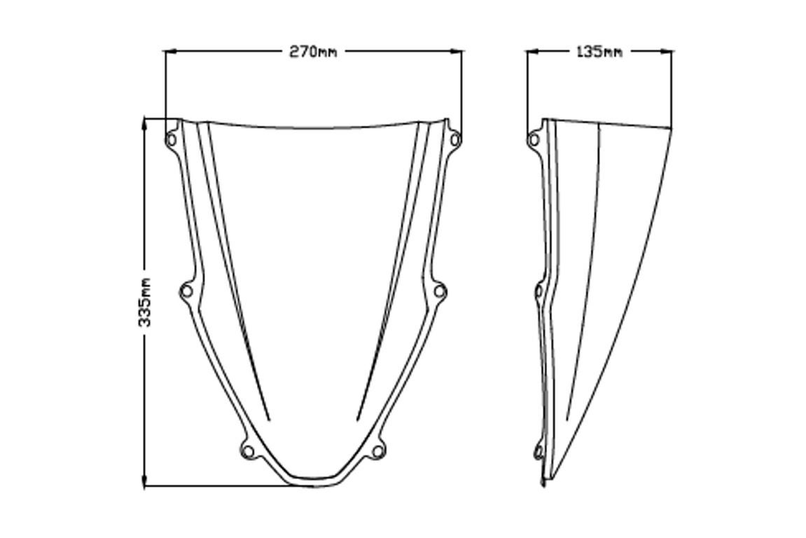 プーチ(Puig) Z-Racing・スクリーン・CBR1000RR-R/SP・20-・ダークスモーク-02