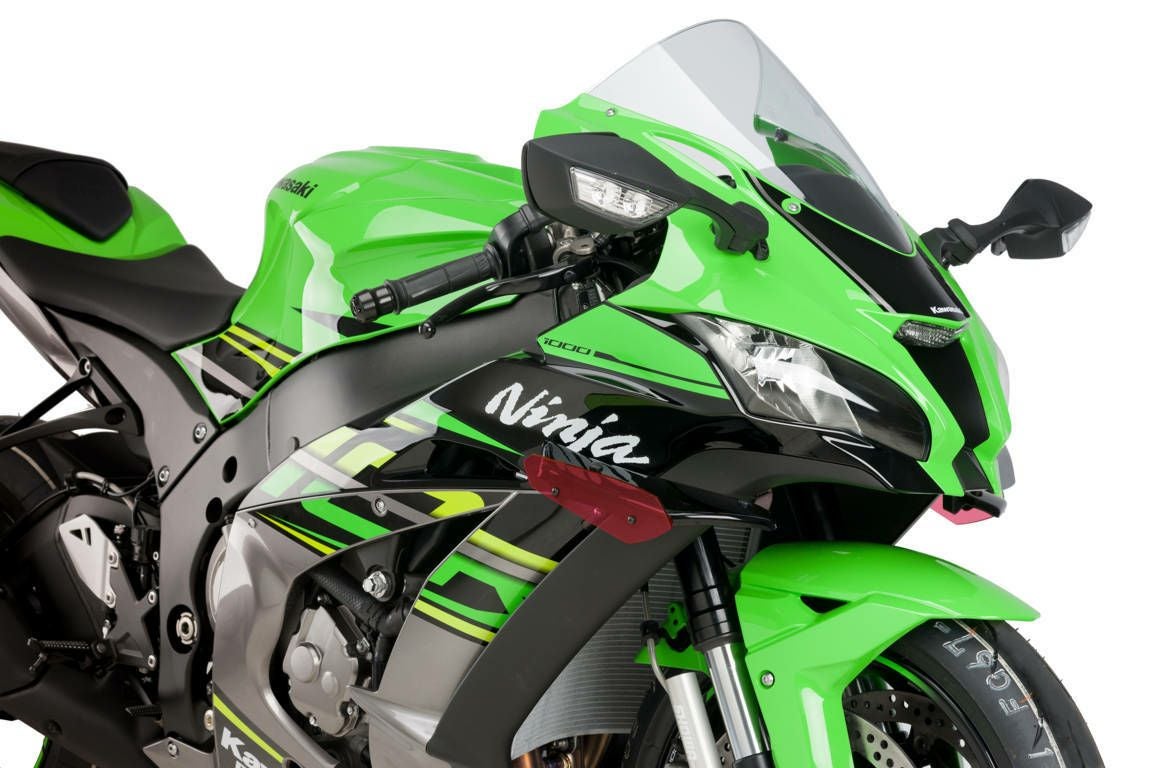 zx-10r プーチ　ウイングレット　サイドスポイラー Puig（プーチ） Puig 9882N SIDE SPOILER WINGLET [BLACK] Kawasaki ZX