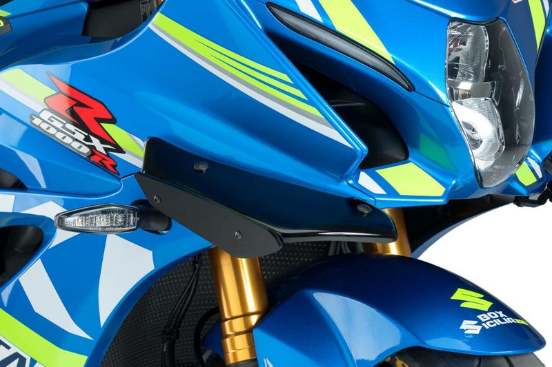 Puig(プーチ) ウイングレット・ダウンフォース・スポイラー・GSX-R1000・17-・ブラック_1