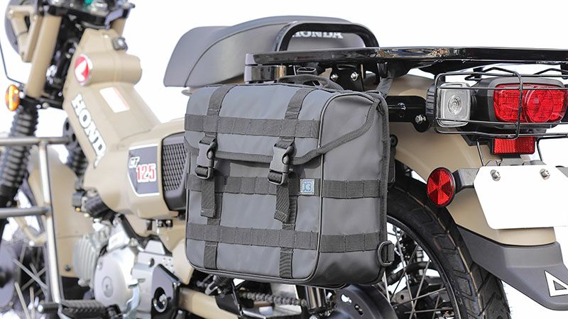 KIJIMA キジマ サイド バッグ サポートブラック ホンダ CT125 ハンター