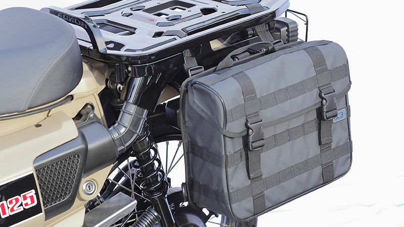 KIJIMA キジマ サイド バッグ サポートブラック ホンダ CT125 ハンター