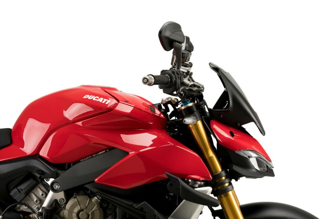 Puig(プーチ)New Generation Sport・スクリーン・Ducati・ストリートファイターV4/S・20-・スモーク-04