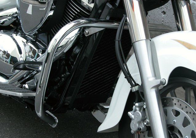 イントルーダークラシック400 エンジンガード エンジンガード イントルーダー400 クラシック フロントバンパー