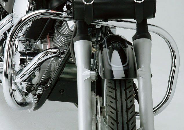 ドラッグスター250 エンジン絶好調　メッキの輝き　エンジンピカピカ　フルノーマル KIJIMA キジマ エンジンガード ヤマハ ドラッグスター 250 2000～2014
