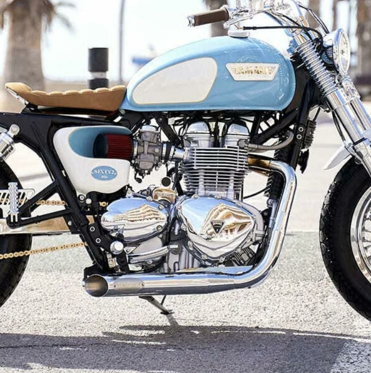 トライアンフ 空冷 ボンネビル T100 スクランブラー フルエキゾースト トライアンフ 空冷 ボンネビル T100 スクランブラー フルエキゾースト