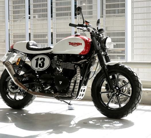 トライアンフ 空冷ボンネビルT100/スクランブラ-900/スラクストン900