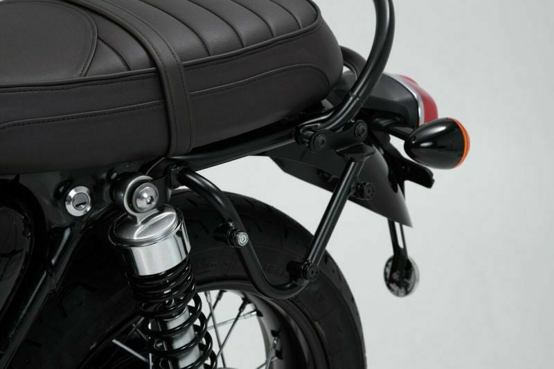 SW-MOTECH Legend Gear サイドバッグ 左右セット ステー付 トライアンフ ボンネビル T100/T120 15- ブラック-03