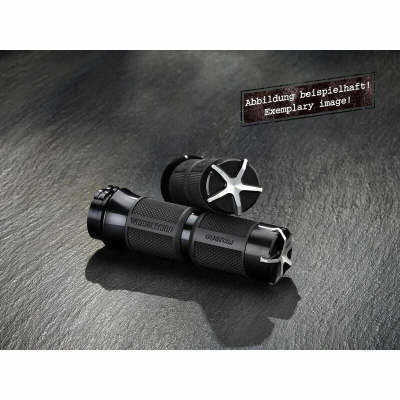 Wunderkind グリップ トライアンフ ボバー/ブラック 17-21-06