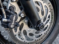 Wunderkind フロントアクスル カバー トライアンフ ボバー/ブラック 17--01