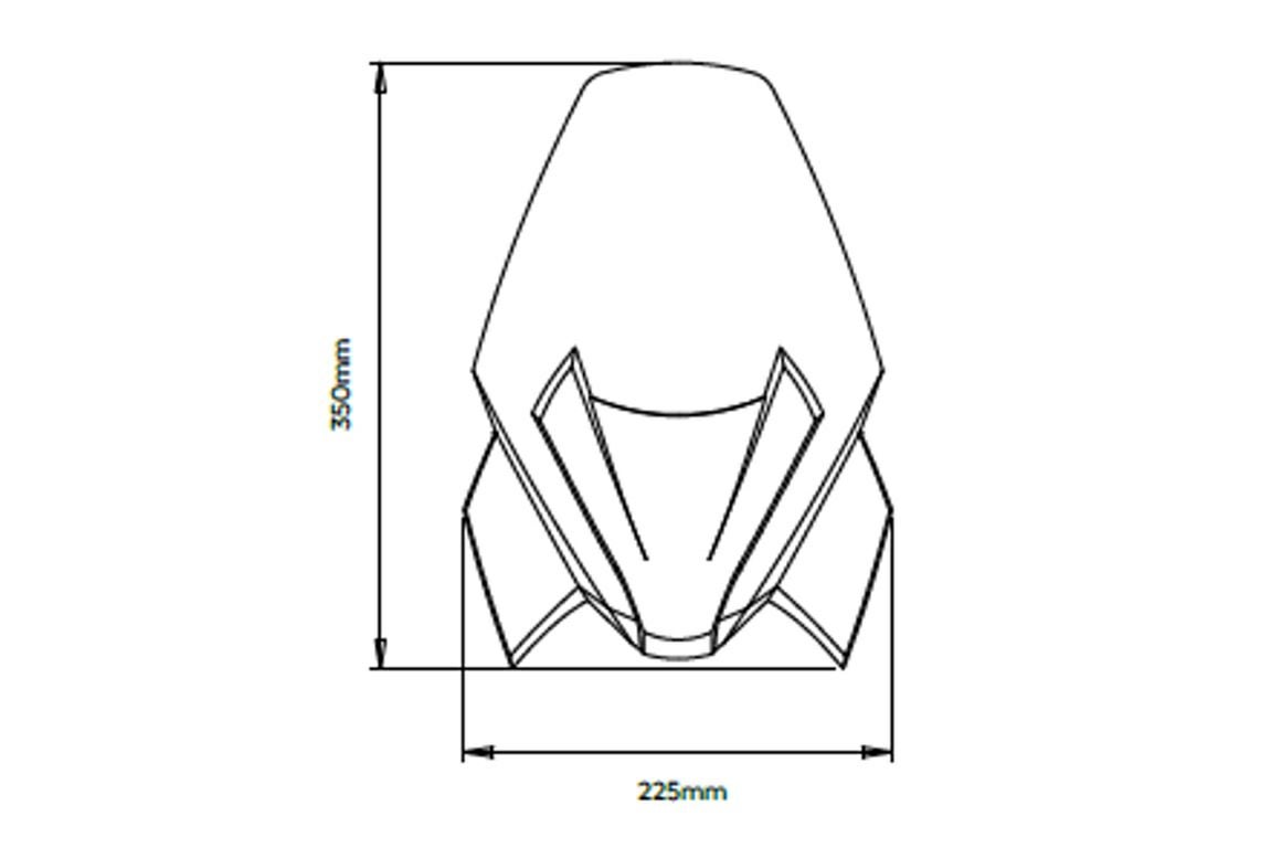 プーチ(Puig) New Generation Sport スクリーン F900R クリア-04