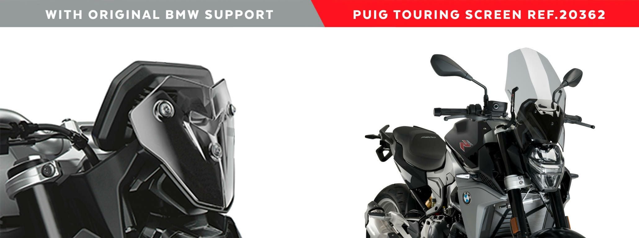 プーチ(Puig) New Generation Touring スクリーン F900R スモーク