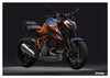 プーチ(Puig) Downforce スポイラー KTM 1290 SUPER DUKE R 20- オレンジ-11