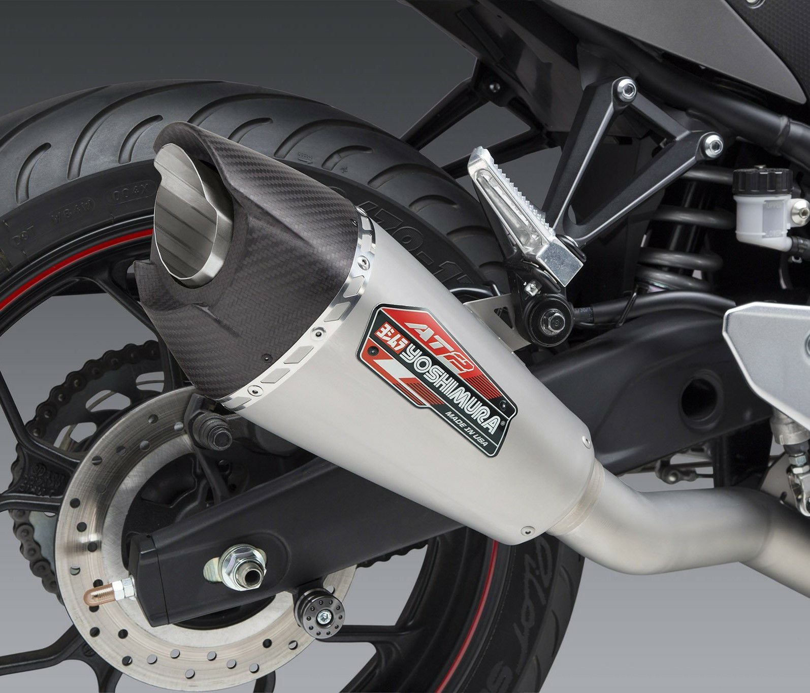 ヨシムラUSA AT2 ステンレス フルエキゾースト マフラー ヤマハ YZF-R3 ヨシムラUSA AT2 ステンレス フルエキゾースト マフラー ヤマハ YZF-R3