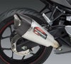 ヨシムラUSA AT2 ストリート スリップオン ステンレス  マフラー ヤマハ MT-03, YZF-R3 2015～2021-01