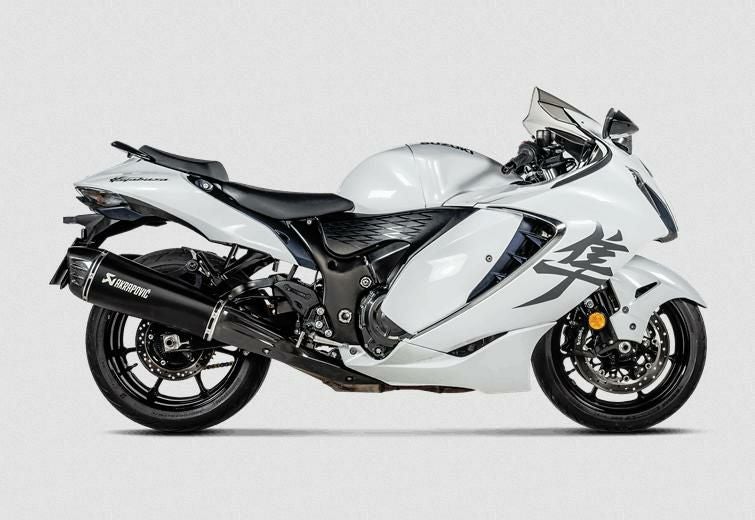 gsx1300r AKRAPOVIC カーボンファイバー マフラーセット NEW AKRAPOVIC RACING LINE CARBON FIBER EXHAUST SYSTEM 2023-2024